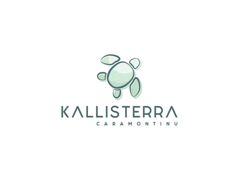 KALLISTERRA logo turtle vector
