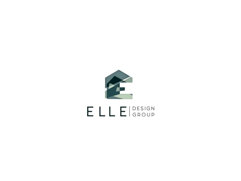 ELLE logo realestate vector