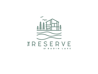 the reserve design illustration logo vector