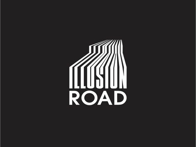 Illision Road. Book publisher. USA branding logo vector