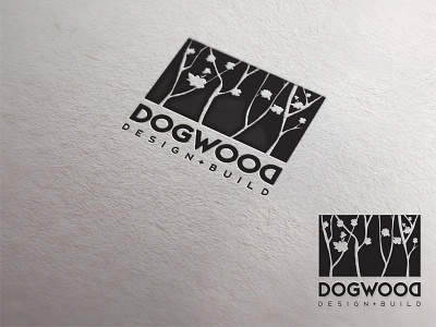 DogwooD design+build, USA branding logo