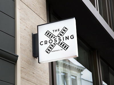 the Crossing. USA branding logo