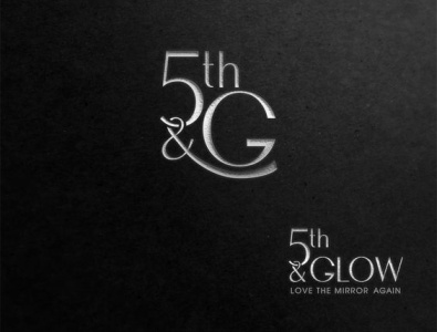 5th&G design logo typography vector