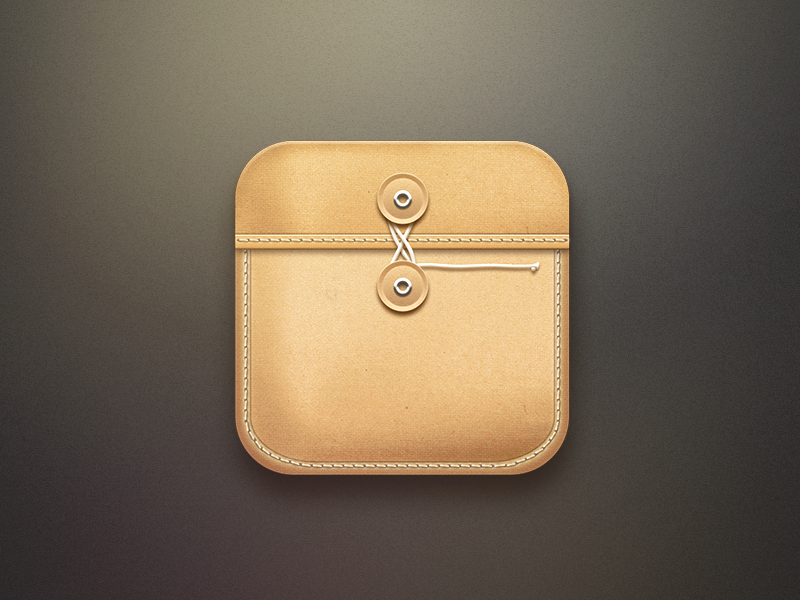 Kraft Paper Document Envelope kraft paper document envelope icon
