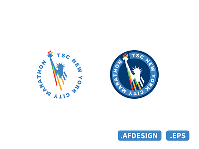 World Marathon Majors 1-NYC Marathon affinity logo marathon nyc