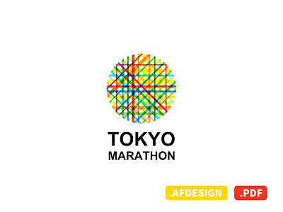 World Marathon Majors 4-Tokyo Marathon affinity logo marathon tokyo