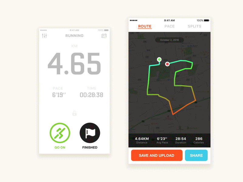 Run Exploration 2 / Motion app gif iraoshao motion principle run running sports