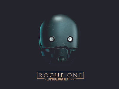 K2SO / Rogue One - Star Wars affinity designer illustration k2so star wars