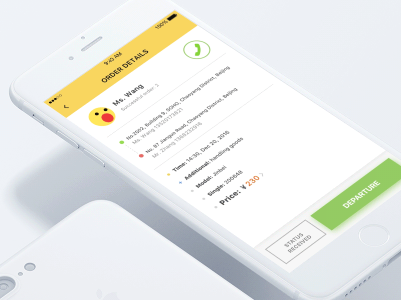 Status Switch / Motion by Magic Chen on Dribbble