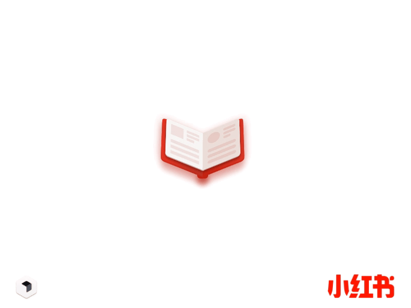 📚red book / motion icon motion