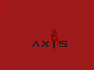 Axis branding design illustration logo minimal vector