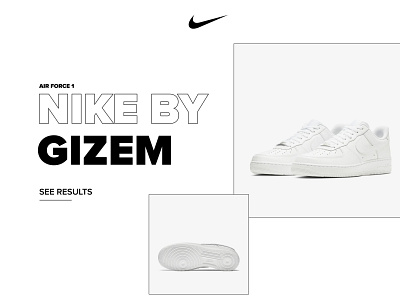 Nike By Gizem black colors design ecommerce fashion figma gradient nike nike air pink sneaker sneakers webdesign website white yellow