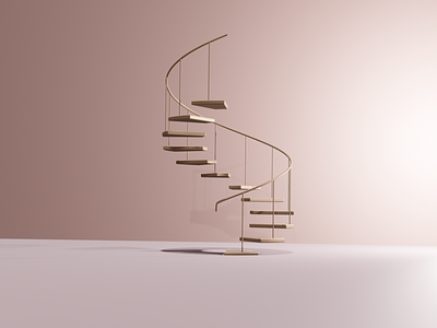 3D Staircase | Blender