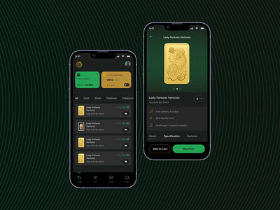 Gold Trading App UI/UX