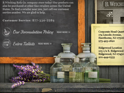 About Us about us apothecary bottle chalk board ecommerce lavendar vintage web