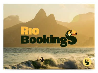 Riobookings App Logo app logo logotype tourism