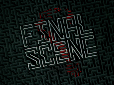 Final Scene TV Series (English Edition) branding english graphic design logo maze typography