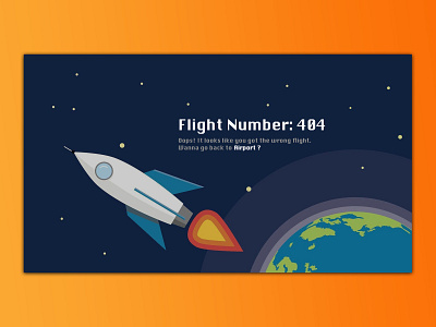 Daily UI 008 404 Page (airport website) 404page daily 008 dailyui100