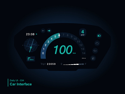 Daily UI 034 Car Interface