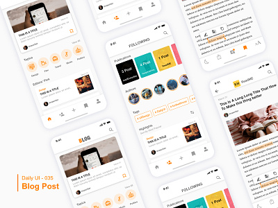 Daily UI 035 Blog Post blog dailyui 035 dailyui100 post