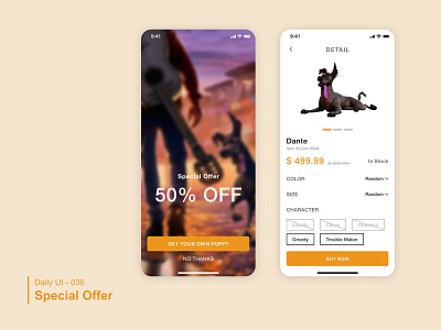 Daily UI 036 Special Offer dailyui 036 dailyui100 special offer