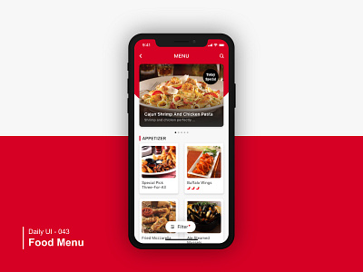 Daily UI 043 Food/Drink Menu dailyui 043 dailyui100 foo drink menu food menu menu