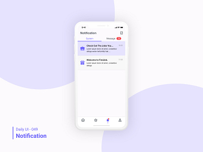 Daily UI 049 Notification