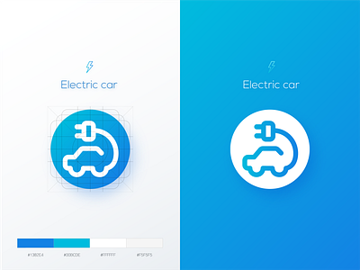 [#7] IEVE Token Symbol Design - Electric Vehicle app blockchain branding design illustration logo symbol token ui uiux ux vector