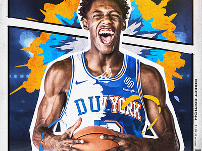 NBA Rookie Comic Book graphics