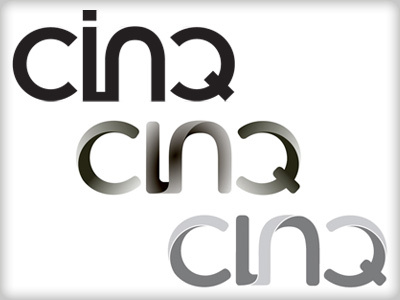 Playing with CINQ logo cinq logo partners