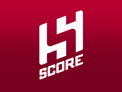 Score Mark athletics college design h4 s score