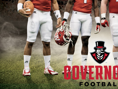 APSU Football Poster (In Progress) austin football gotham governors peay poster