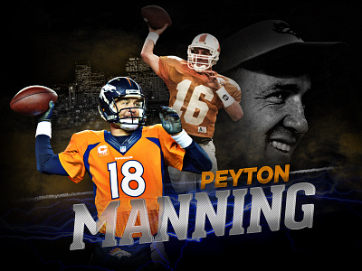 Peyton Manning Graphic