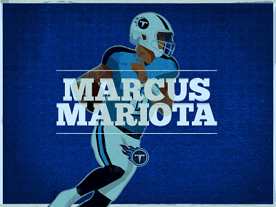 Marcus Mariota Illustration