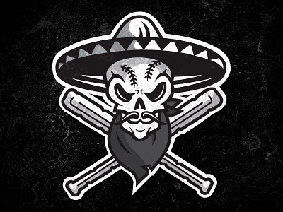 Final Approved Bandidos Mark bandidos baseball crossbones skull sombrero