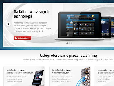 IT company website