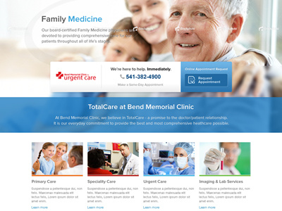 Clinic Homepage