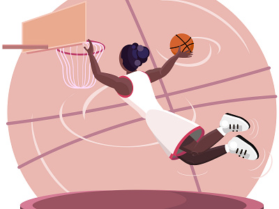 Basketball basketball game girl illustration sport summer vector womens basketball