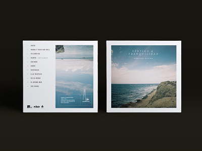 Vértigo y Tranquilidad — Gonzalo Alcina album artwork cd cover music print typography
