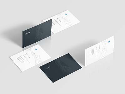 Karumi — Business cards business card card karumi print simple simplicity web work