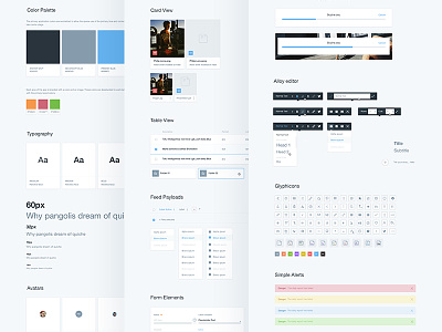 Lexicon UI Kit brand clean grid guidelines simple ui webdesign