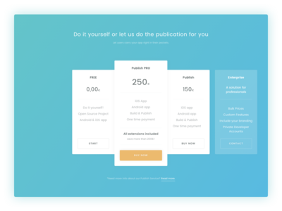 ๐ธ Pricing Table Freebie