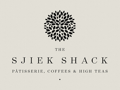 The Sjiek Shack branding design logo