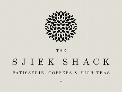 The Sjiek Shack branding design logo