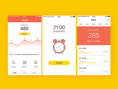 Good Score APP app appdesign concept flat interactive interface ios mobile ui ux