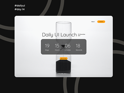 Daily UI; day 14 design ui