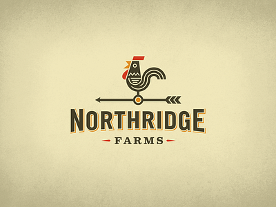 Northridge Farms Logo branding design icon identity illustration illustrator lettering logo type typography vector