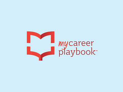 My Career Playbook Logo branding design education icon identity illustration illustrator logo type typography vector