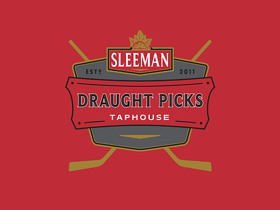 Sleeman Draught Picks Taphouse – Logo