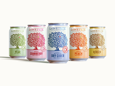 Lonetree Cider Packaging